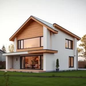 Projekt domu 160m2 z poddaszem