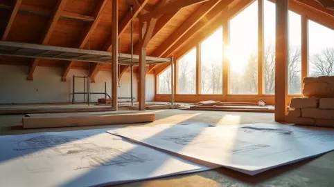 Projekt przebudowy dachu