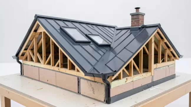 Projekt przebudowy dachu