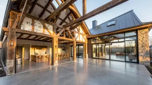 Projekt przebudowy stodoły na dom