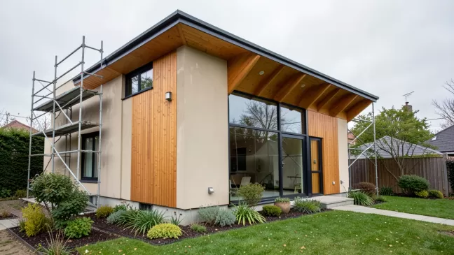 Przebudowa domu kostki z lat 70