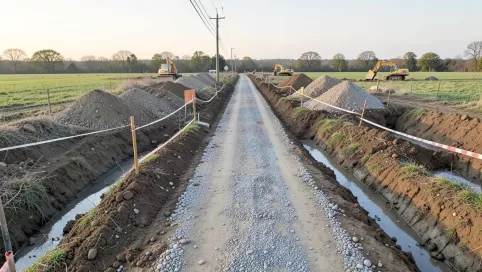 przebudowa drogi prawo budowlane