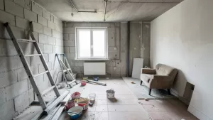 Przebudowa mieszkania w bloku