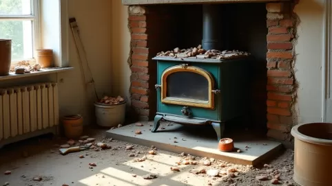 Przebudowa pieca kaflowego