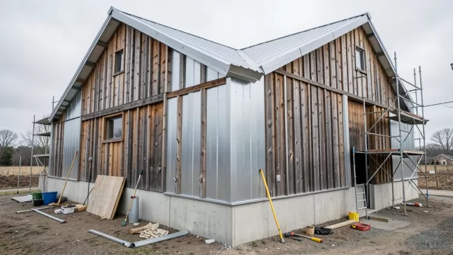 Przebudowa stodoły na budynek gospodarczy