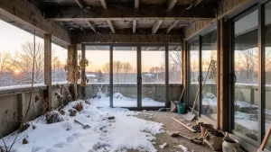 przebudowa tarasu na pokój