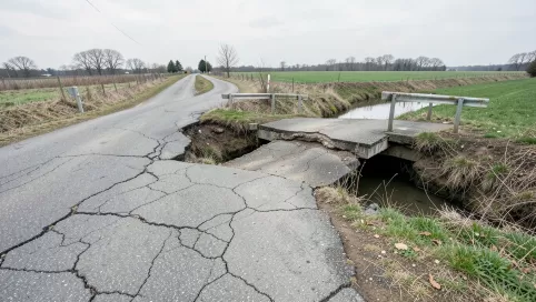przebudowa zjazdu z drogi powiatowej