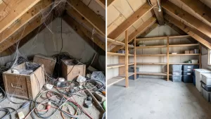 Sprzątanie strychów i piwnic cennik