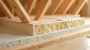 strop drewniany warstwy