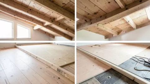 strop teriva rozpiętości