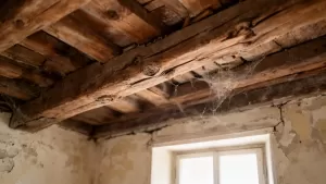 Stropy drewniane w starym budownictwie