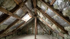 strych nad poddaszem użytkowym