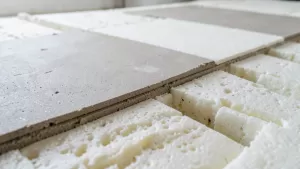 Suchy jastrych na styropianie