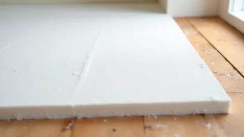 Suchy jastrych na styropianie