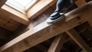 Szlifowanie belek na poddaszu cena