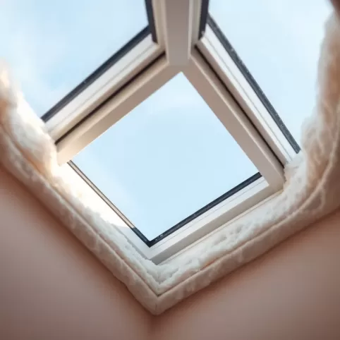 Uszczelnienie okna dachowego od wewnątrz