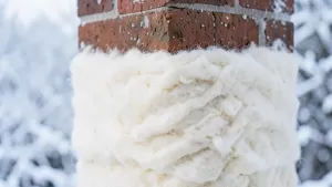 Wełna do ocieplenia komina