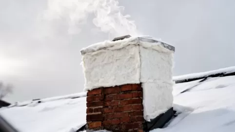 Wełna do ocieplenia komina na zewnątrz
