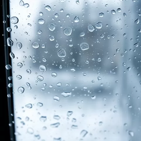 Woda na oknach dachowych