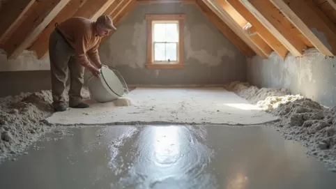 Wylewka na stropie betonowym