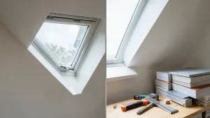 Wymiana okna dachowego cena
