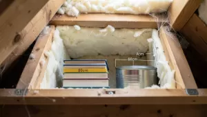 Wymiary wyłazu na strych