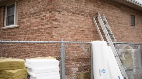 Zgoda na ocieplenie budynku w granicy wzór