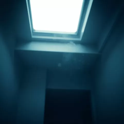 Zimno od okna dachowego