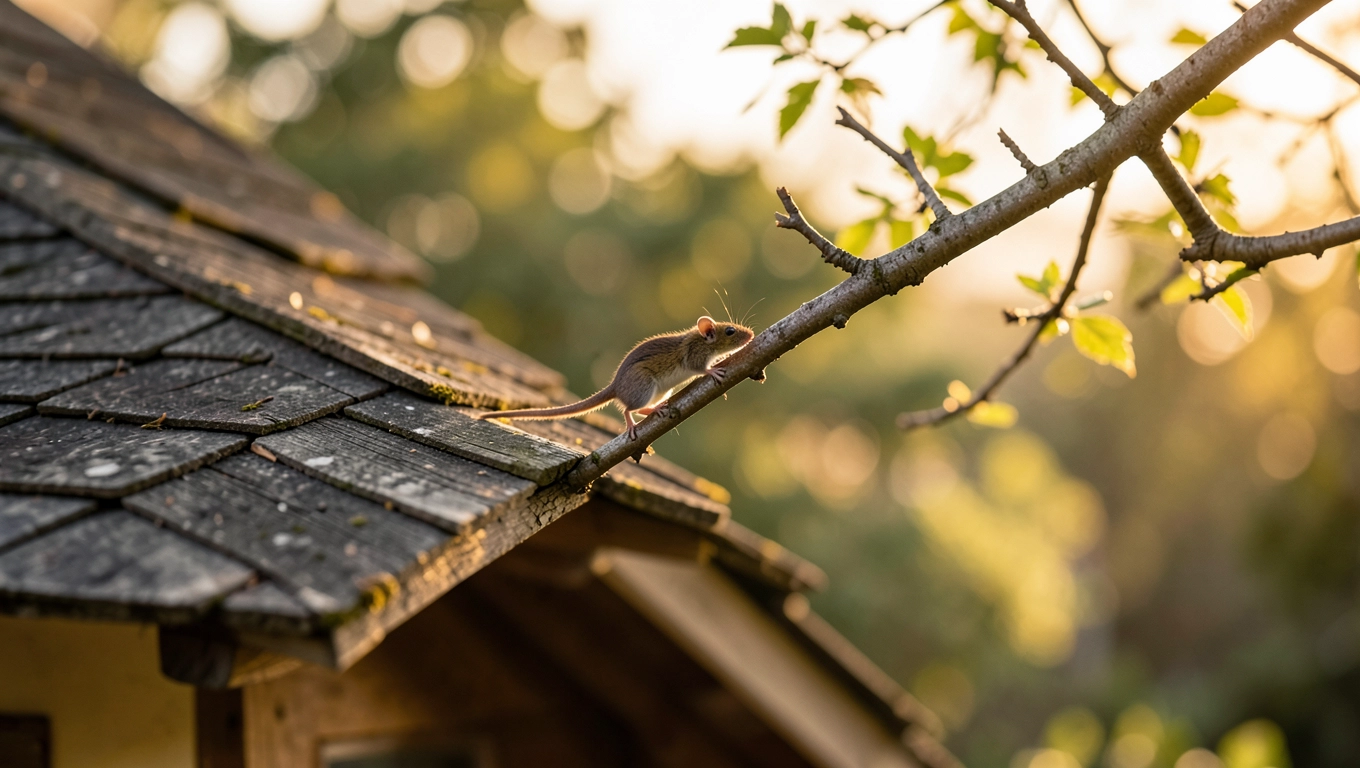Skacząc z drzew na dach