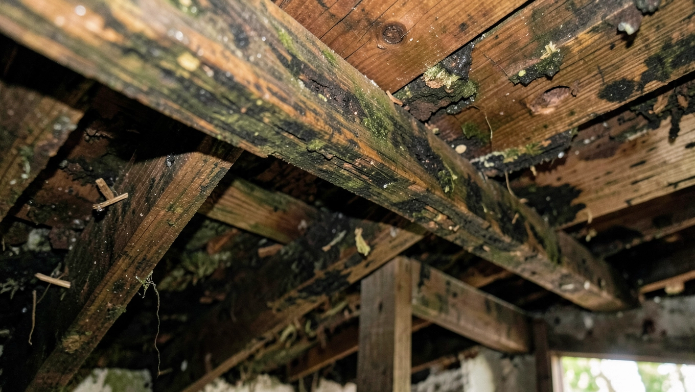 Skutki braku wentylacji strychu nieużytkowego