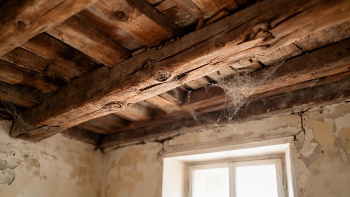 Stropy drewniane w starym budownictwie