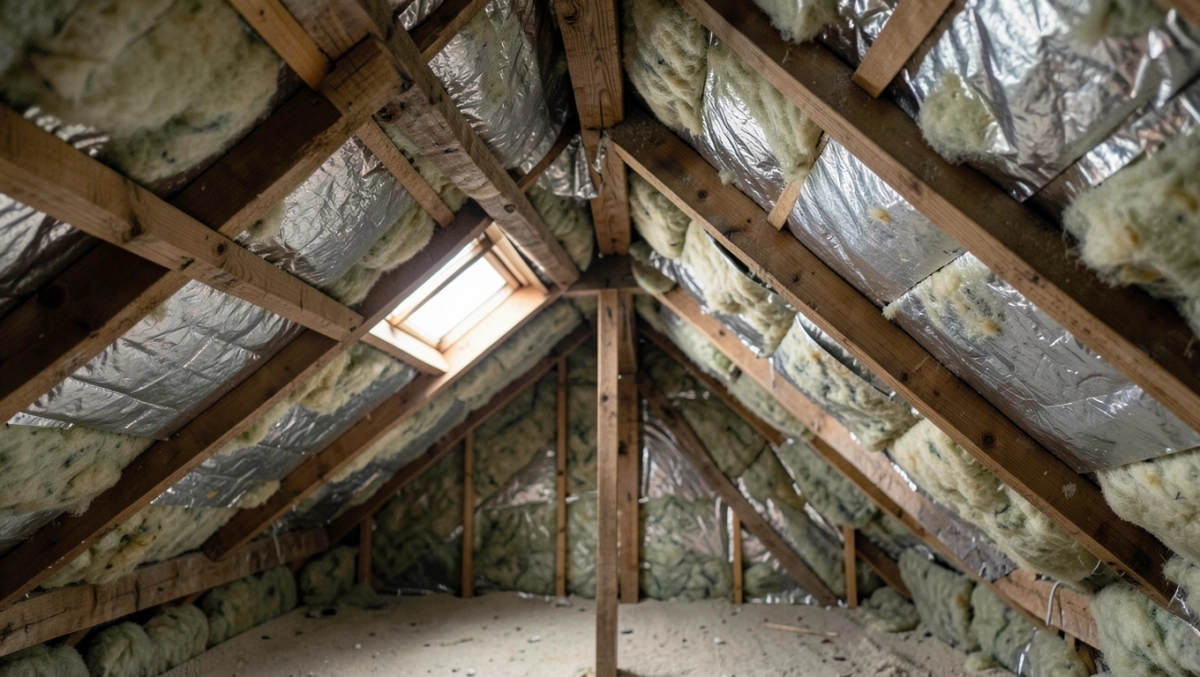 strych nad poddaszem użytkowym