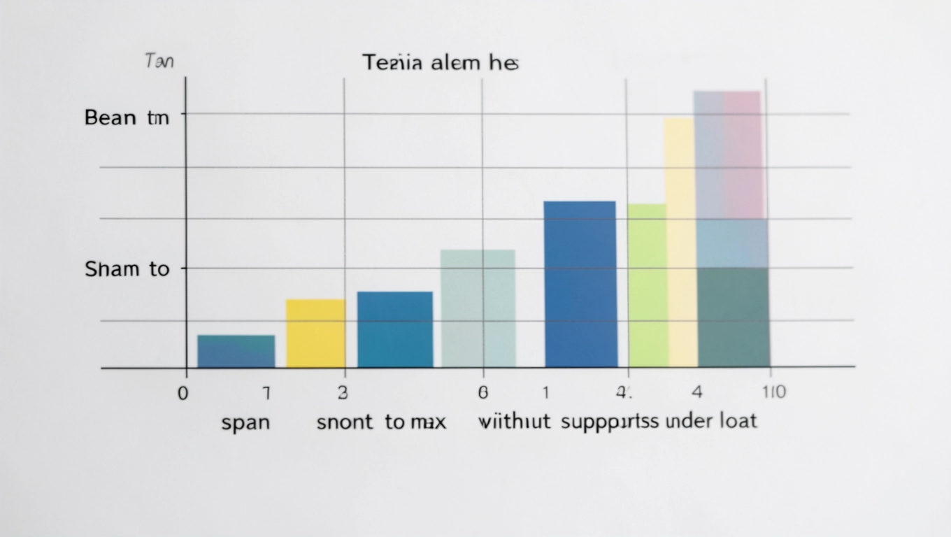 Tabele rozpiętości przęsła dla stropu Teriva