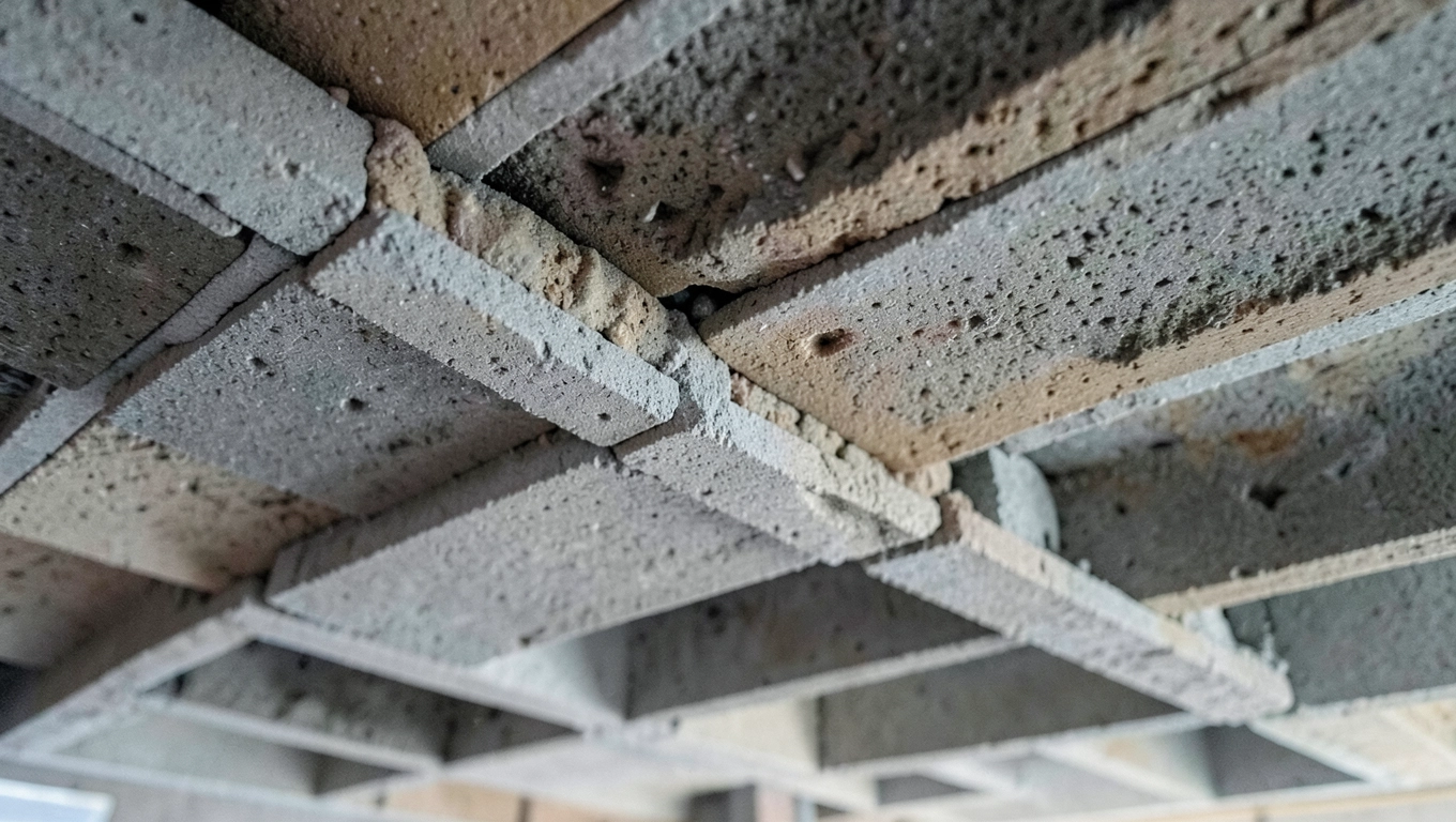 Układanie pustaków w stropie Teriva