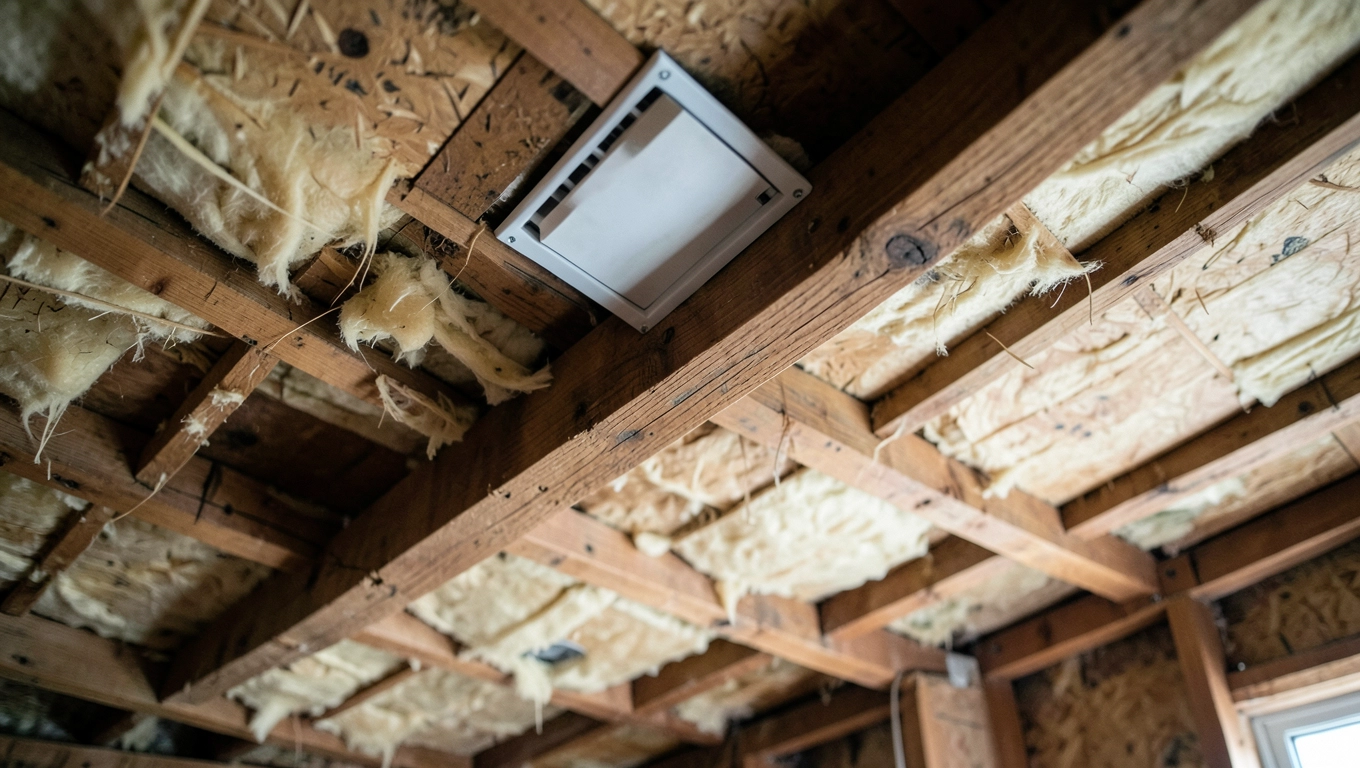 Usuwanie wilgoci dzięki wentylacji strychu nieużytkowego