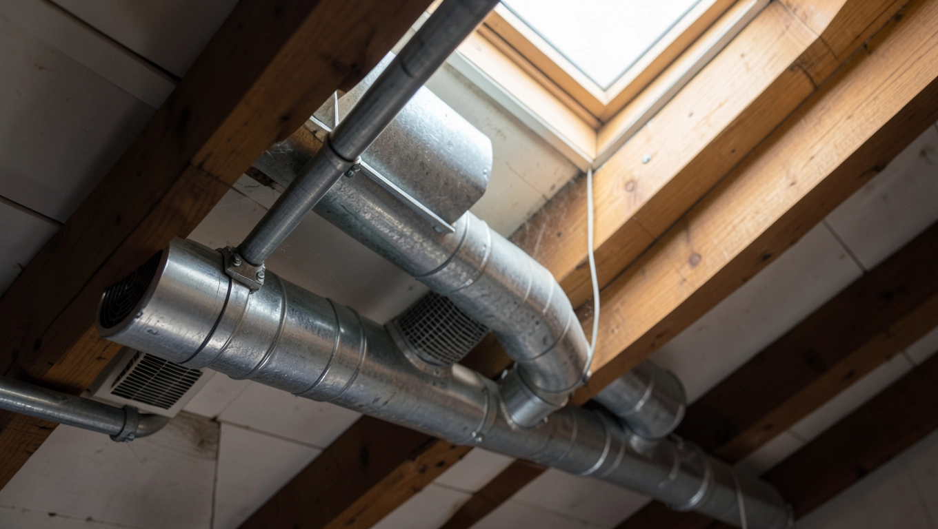Wentylacja mechaniczna na poddaszu bez komina