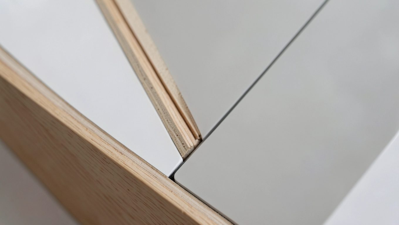 Wykończenie skrzynki schodów strychowych panelami