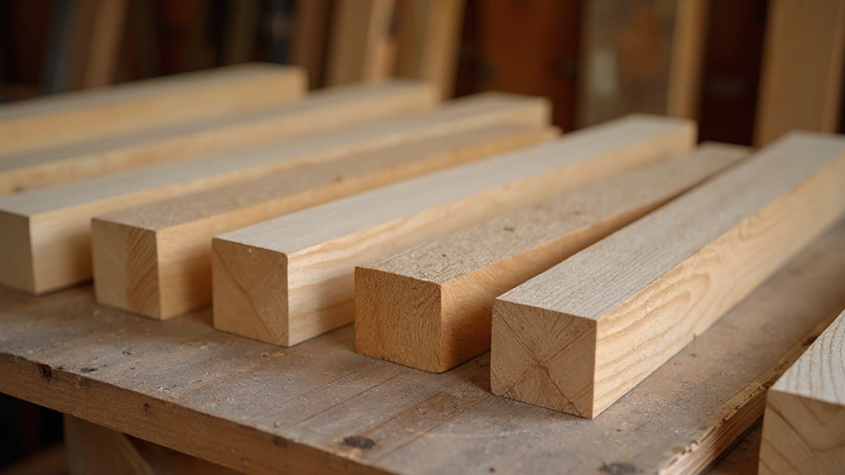 Wymiary belek stropowych drewnianych