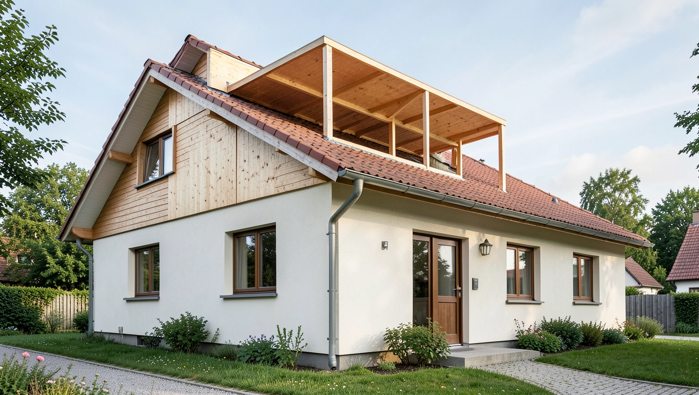 Zgłoszenie nadbudowy budynku zamiast pozwolenia